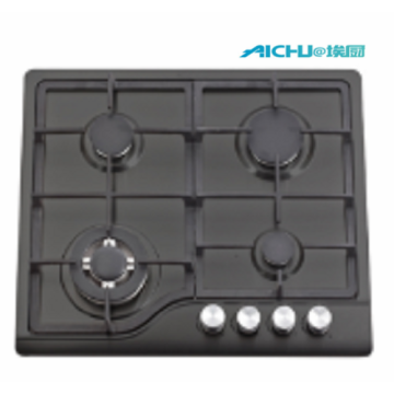 201 Level S.S Black Brushed Gas Hob