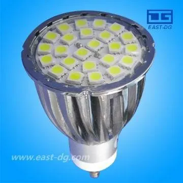4.5W gu10 warm white 60 smd led spot light bulb lamp