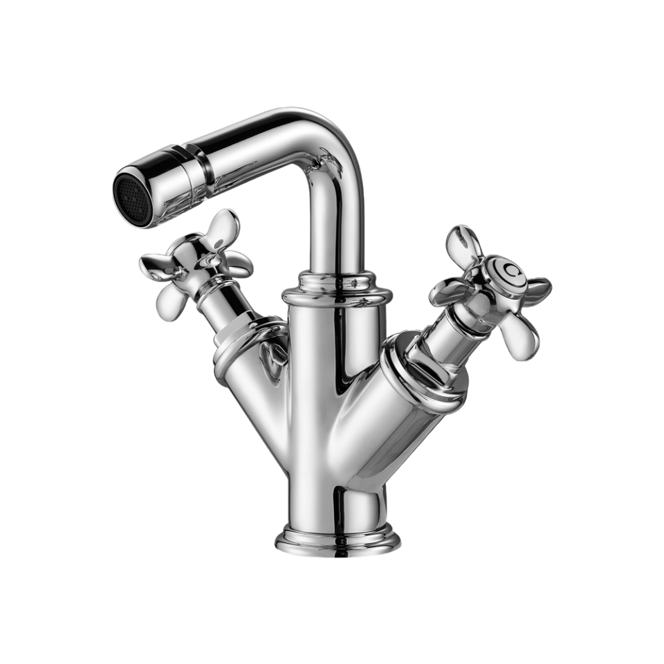 Gold Bidet Mixer Two Handle