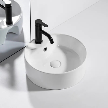 Bathroom Ceramic Above Counter Top Hand Washing Basin Sink