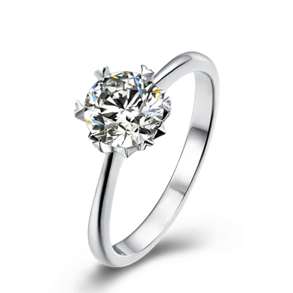Engagement Silver Ring For Women Wedding Ring Crystal  925 Sterling Silver Jewelry Silver Jewelry Rings