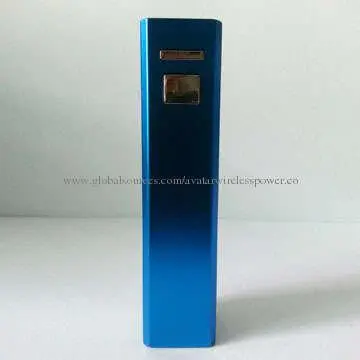 Lipstick power bank, 2600mA Samsung SDI battery cell