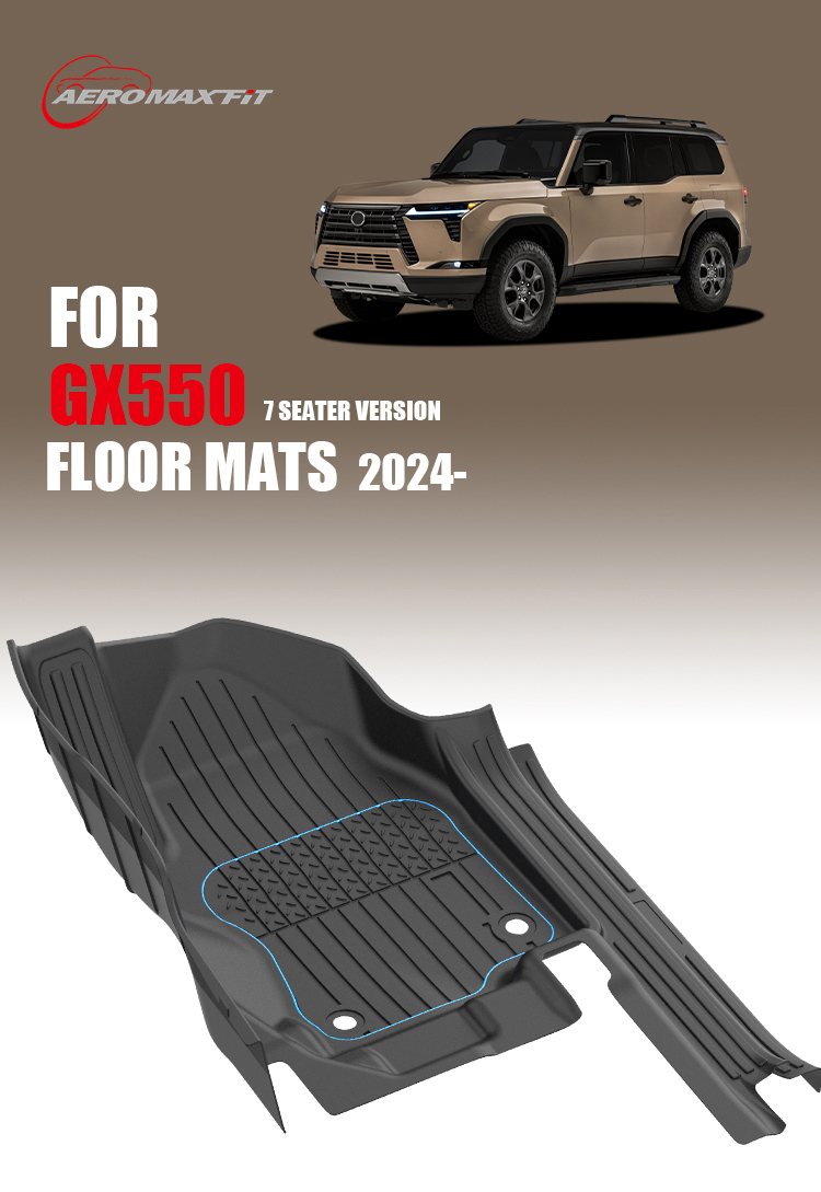 Lexus GX550 7-Seater Version Floor Mats_01