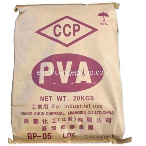 Changchun PVA Alcohol polivinílico BP05 BP17 BP24 BP28
