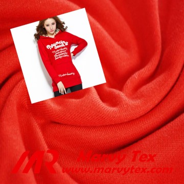 tricot brush french terry fabric for hoodies
