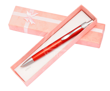 Hot Sale Romantic Pen with Pink Color Gift Box