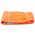 10 Ton 8M Or OEM Length 300MM Width 4 Ply Soft 8T Webbing Lifting Belt Sling Orange Color Safety Factor 8:1 7:1 6:1 Type