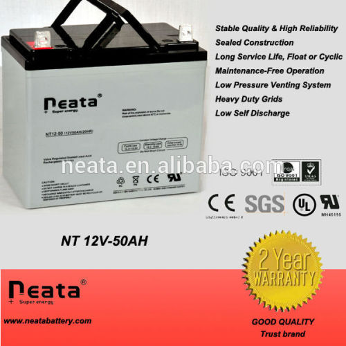 12v 50ah sealed lead acid batteries