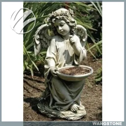 Little girl garden statues