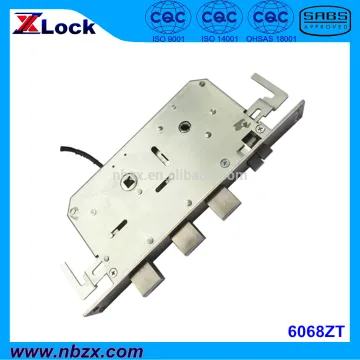 Fingerprint Lock Electronic Lock Body 6068ZT, 60mm backset, Automatic Lock