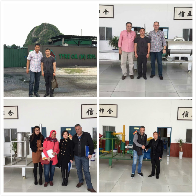 pyrolysis customer visiting 0