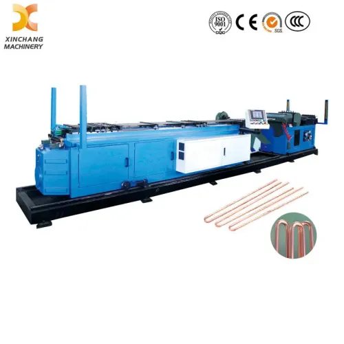 New Fully Automatic Hairpin Bending Machine for Heat Exchanger Coils