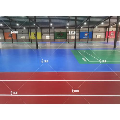 Tikar lantai getah gim anti slip lantai vinil