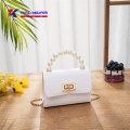 MINI Jelly Handbags Pearl Girls Bags