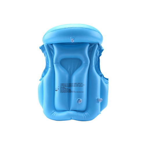 Inflatable Arm Float Snorkel Vest inflatable Kids Portable swim vest jacket Supplier