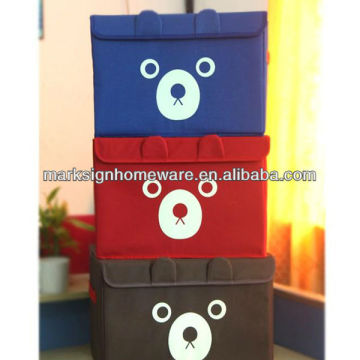 Collapsible Closet Storage Bin with Lid