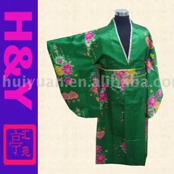 chinese silk kimono