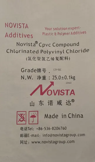 CPVC Resin for hot and cold water pipe
