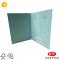 Full Color Paper Folder with One Pocket Design