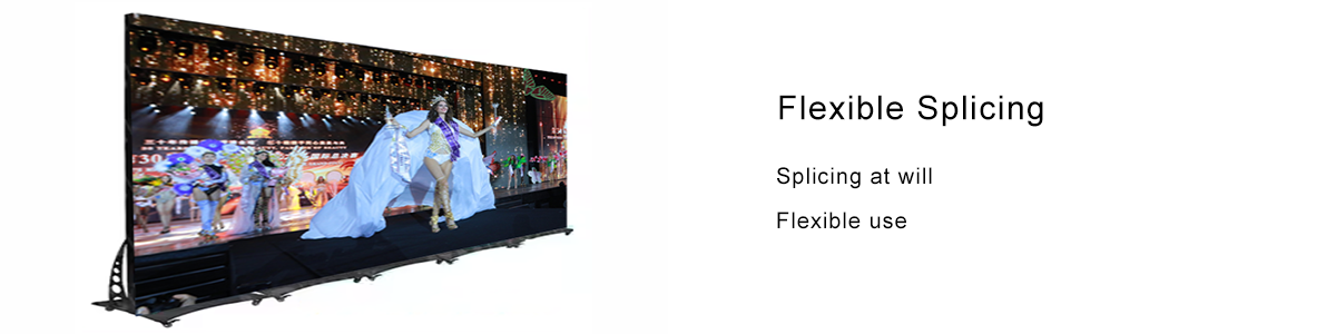 Flexible splicing Splittable Poster LED Display explanation