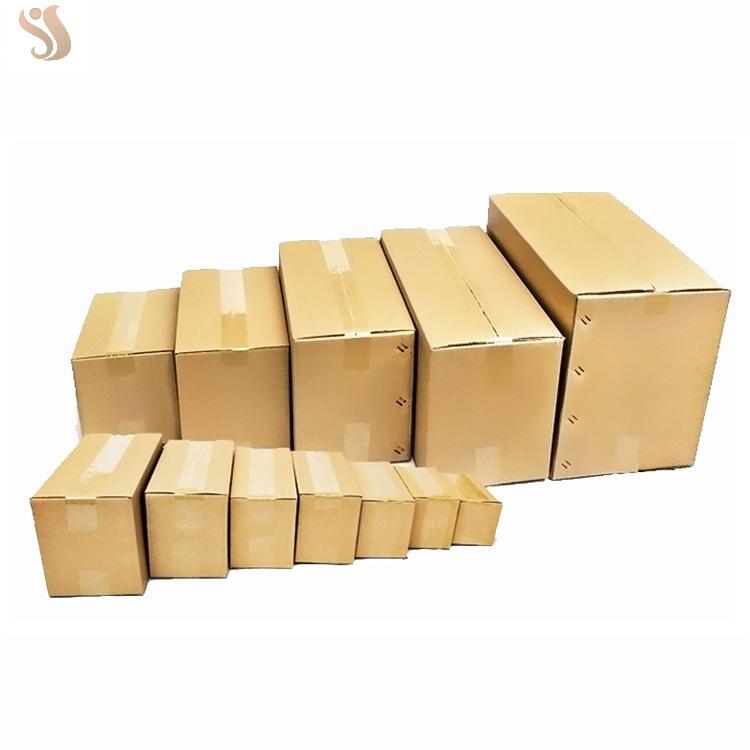 JF Custom corrugated paper packaging white box cardboard