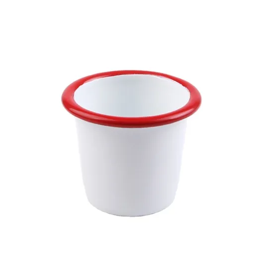 Wholesale Promotion Ceramic Like Enamel Cone Cup