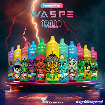 Wholesale Waspe 12000 Puffs Disposable Device Sweden