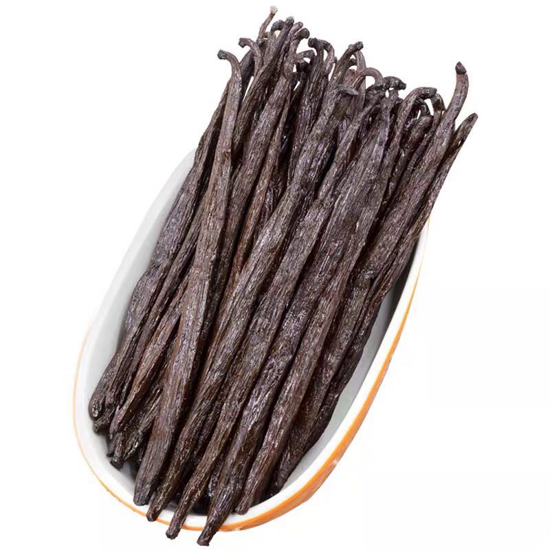 Import Top grade Vanilla beans from Madagascar,High quality Vanilla planifolia, Vanilla, cake, sparkling wine, free shipping