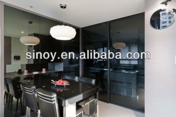SINOY 5mm Dark grey silver mirror sheet imported from Mulia-Indonesia with size 2134x3300mm,2440x3300mm