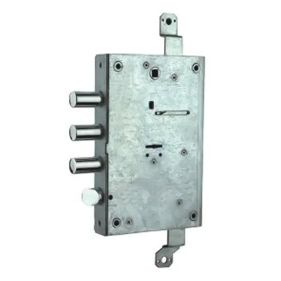 Double Bit Key Lock for Security Door