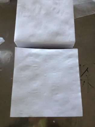 Easy tear away embroidery backing fusible interlinings