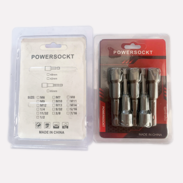Hex Impact từ tính nutsetter ổ cắm tuốc nơ note