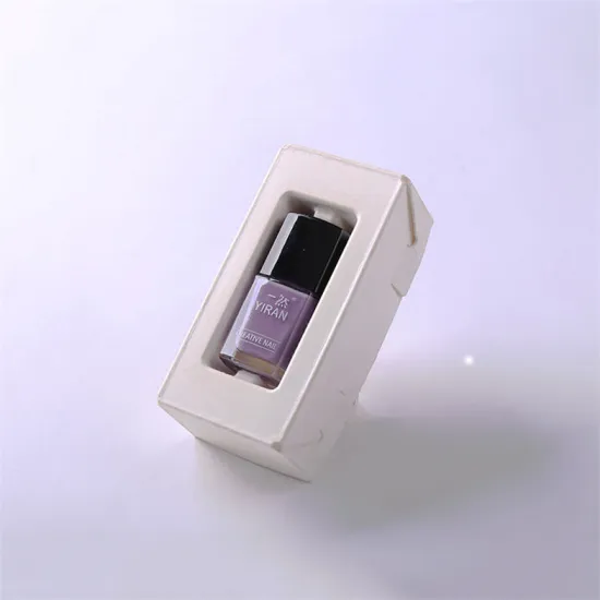 Bagasse Pulp Molded Nail Polish Oil Packaging Insert