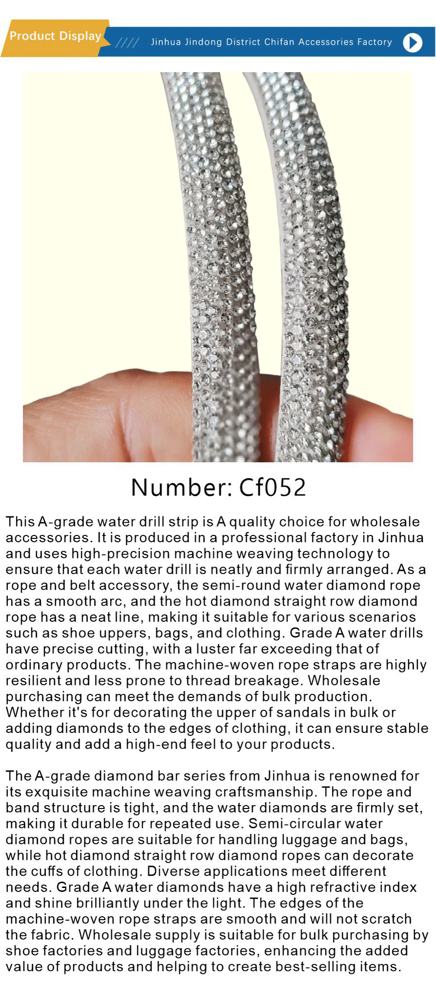 Shoe accessories-xiangqing1-CF052