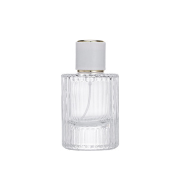 Botella cosmética de spray de vidrio de 50 ml de perfume