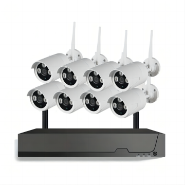 WIFI 8CH 5MP CCTV Camera Kit with Audio Smart NVR for Home Security