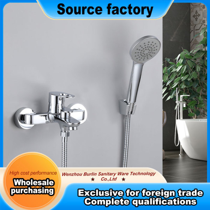 Electroplating Single-lever Shower Mixer