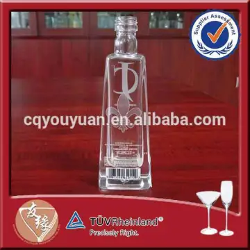 Small Cognac Glass 50ml Liquor Mini Bottle for Sale