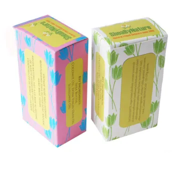 OEM Custom Handmade Paper Cardboard Foldable Soap Box