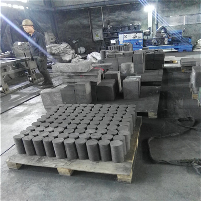 Mataas na Temperatura High-Purity Molded Graphite Block