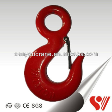 Hooks with safety Latches.Eye Hooks with latches