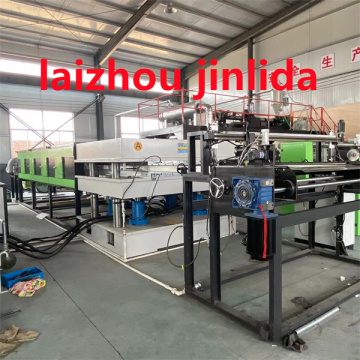 Thermoforming baby mat making machine