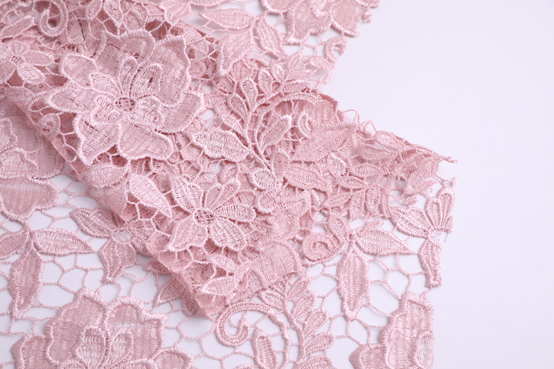 Guipure Embroidery Fabric For Dress