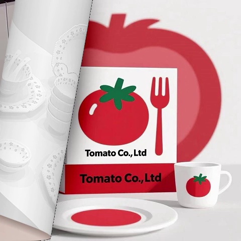 Minimalist White Ceramic Plate Set with Streamlined Aesthetic