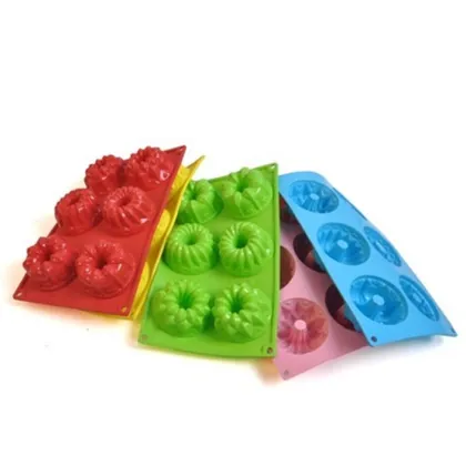 Food Grade Flower Shapes Silicone Baking Mould Cake Mould
