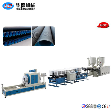 400-800mm HDPE double wall corrugated pipe extrusion line