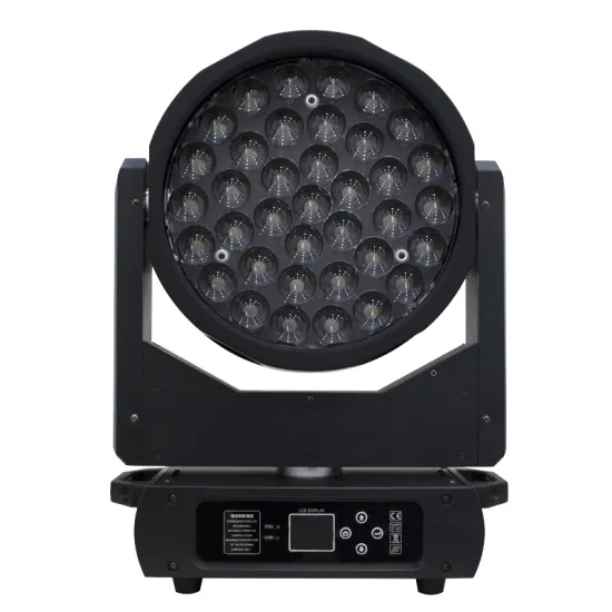 HUINENG Professional HOT Stage Lighting 37pcs 12W RGBW LED Moving Beam Zoom Light