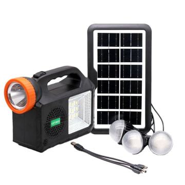 15-30 Hour Mini Solar Home System: Energy-Efficient, Removable Storage Power with Solar Panel