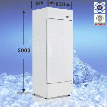 400L Upright Fridge With Sliding Door