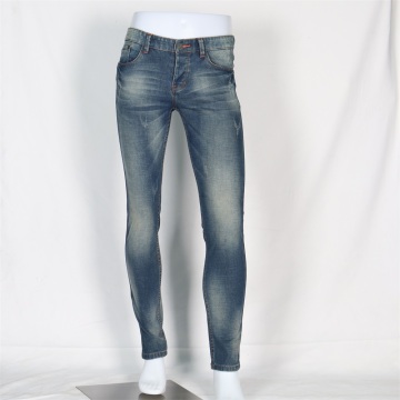 Heren jeans lange broek aangepaste groothandel casual jeans